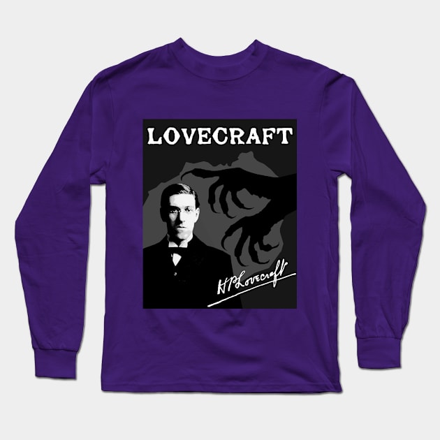 H P Lovecraft's Dark Claws #2 Long Sleeve T-Shirt by Spine Film